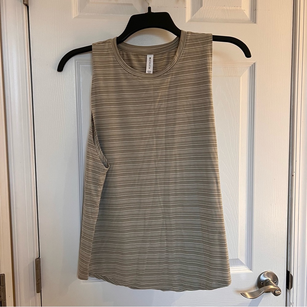 Athleta Heathered Gray Tank Top